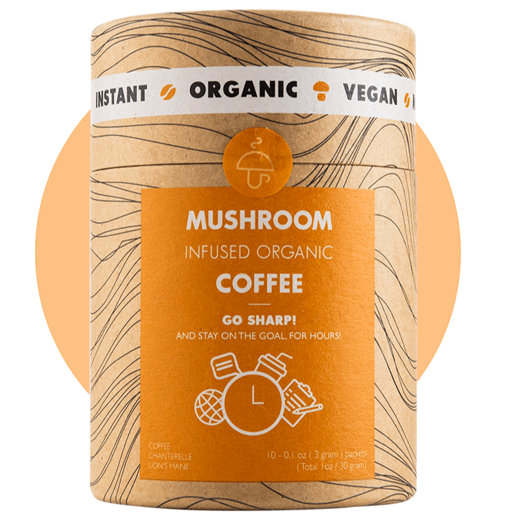 Go Sharp – Organic Instant Coffee With Lion's Mane And Chanterelle